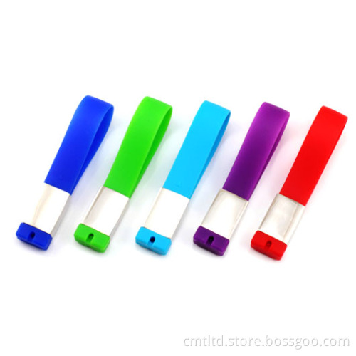 High Speed Promotional Gift Custom Wristband USB Pen Drives (WB004)